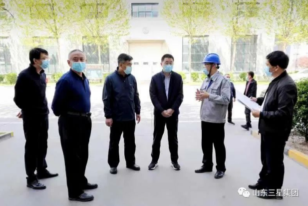 鄒平市委常委、宣傳部長，副市長商獻文來山東三星集團調(diào)研