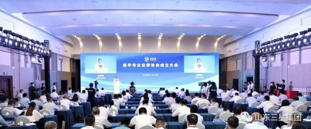 鄒平市企業(yè)家協(xié)會成立 山東三星集團董事長、總裁王亞群當選副會長