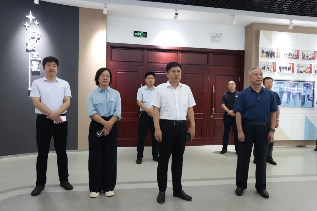 鄒平市委副書記劉德軍來山東三星集團調研