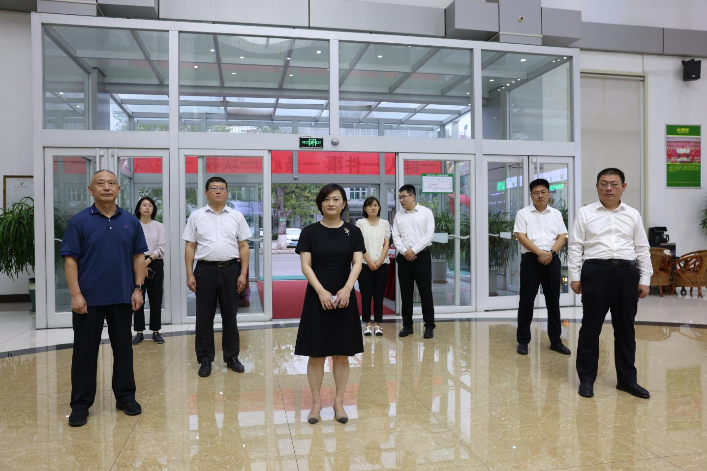 濱州市投資促進中心黨組書記、主任王輝來山東三星集團調研