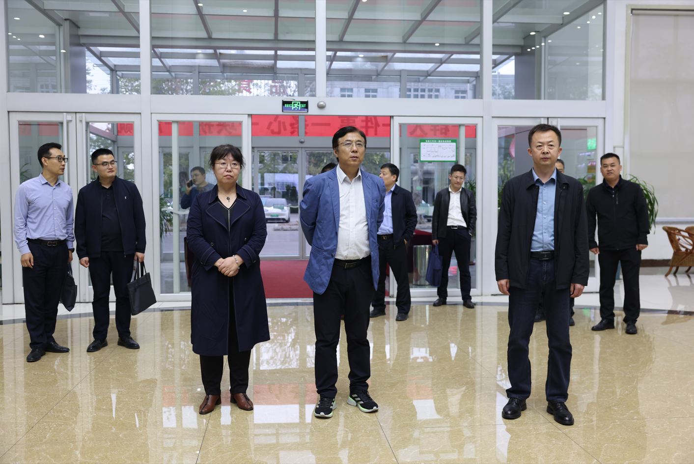 省市場監(jiān)管局促進處、濟南商標協(xié)查中心一行來山東三星集團調研